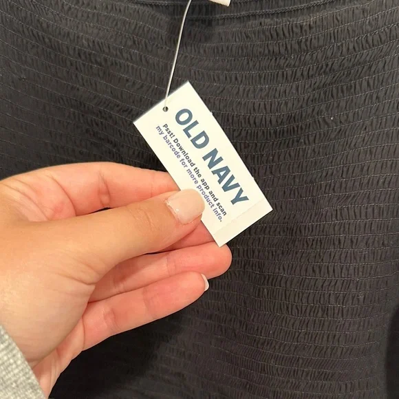 Old Navy Elegant Black Long Sleeve Dress - Picture 4 of 7